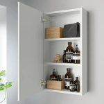 Настенный шкаф для ванной комнаты - ENHET IKEA/ ЭНХЕТ ИКЕА, 40x15x75 см, белый