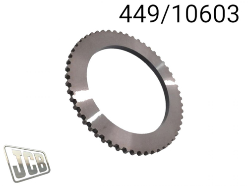 Диск зубчатый на вал КПП JCB 449/10603