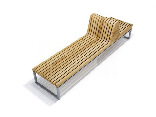 Скамейка со спинкой Долиум