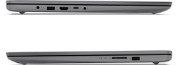 Ноутбук Lenovo V17 G2 17.3" 1920x1080 (Full HD), Intel Core i5 1135G7, 2400 МГц, 8 Гб DDR4, 256 Гб SSD, Intel Iris Xe Graphics, Wi-Fi, Bluetooth, Cam, DOS, серый 82NX00DURU