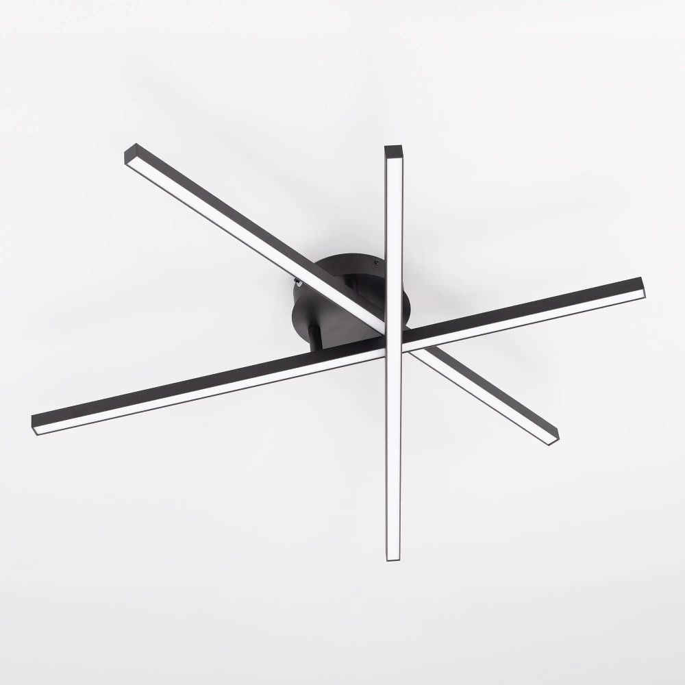 Citilux Стиг CL203131 LED Люстра потолочная с пультом Чёрная