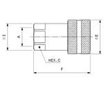 БРС ISO A BIR NPT 1/2 - D1/2 Ниппель