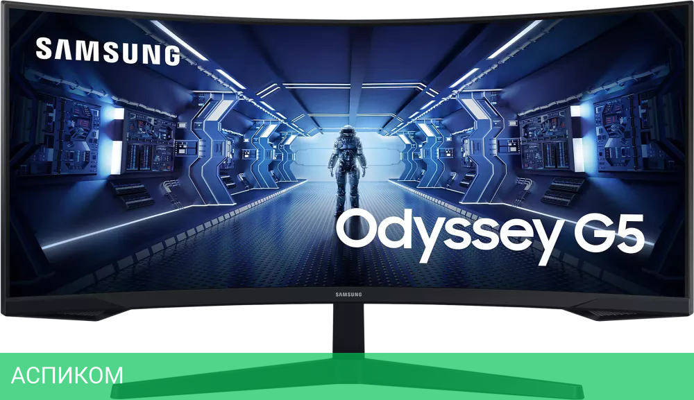 Монитор Samsung Odyssey G5 LC34G55TWWIXCI
