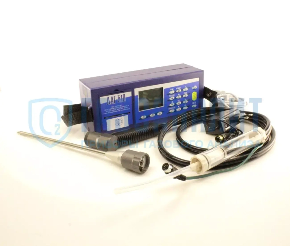 ДАГ-510 газоанализатор дымовых отходящих газов многофункциональный портативный