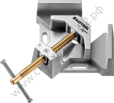 KRAFTOOL EXTREM C90 глубина зажима 90 мм, Экстрамощная стальная угловая струбцина для сварочных работ (32201)