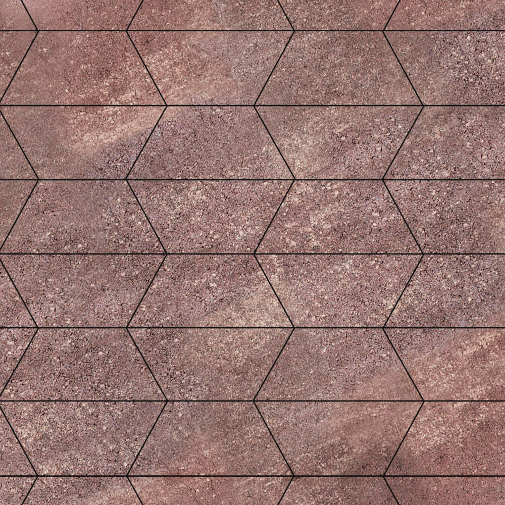 Тротуарная плитка ТРАПЕЦИЯ - Искусственный камень Плитняк