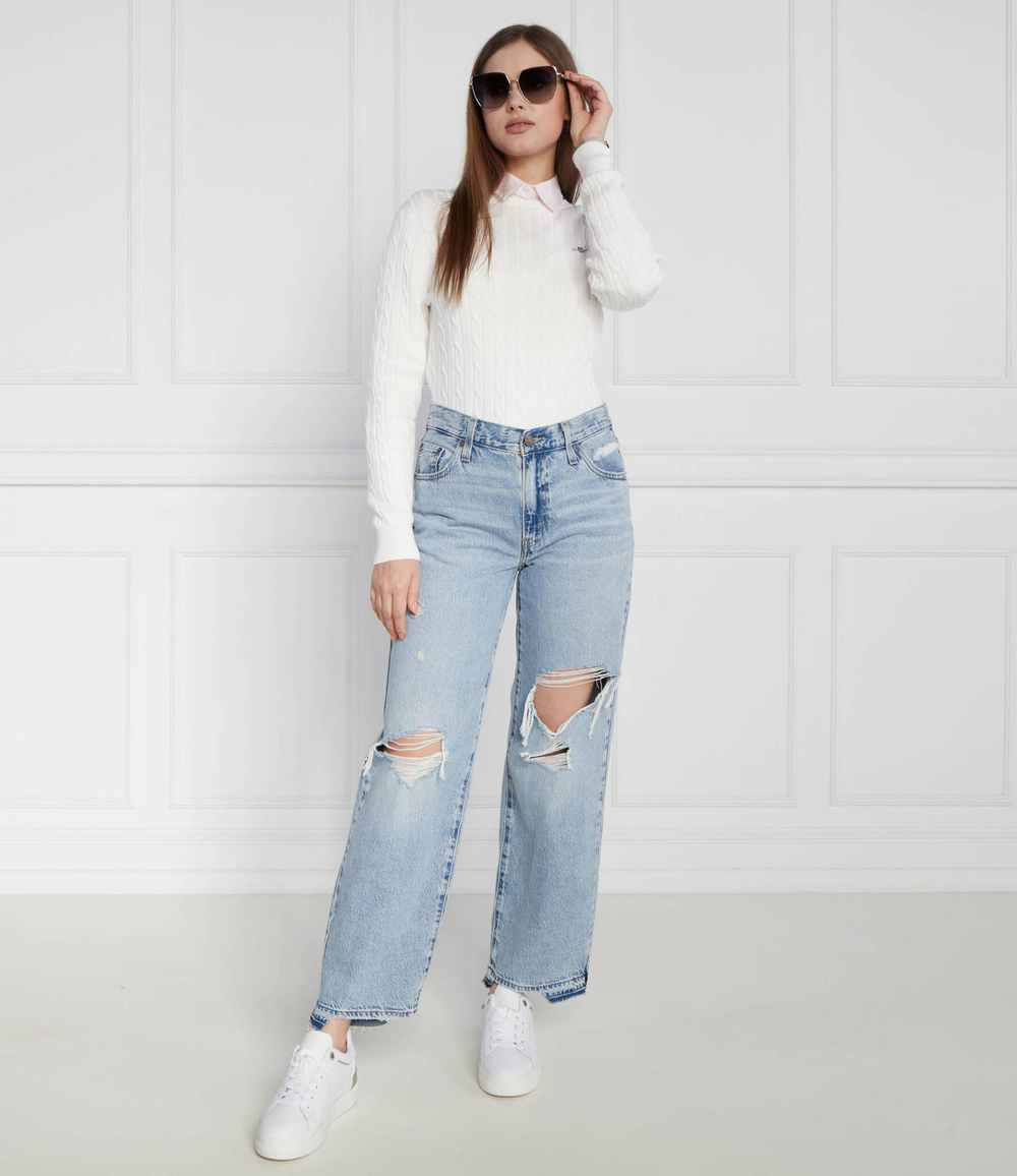 Свитер Gant - белый(4800100)