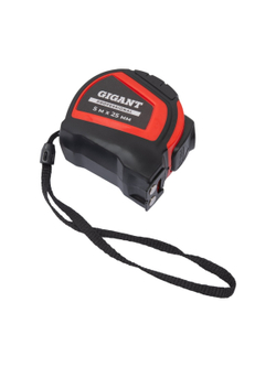 Рулетка Gigant Professional с автостопом 5м 25мм GPGW-03