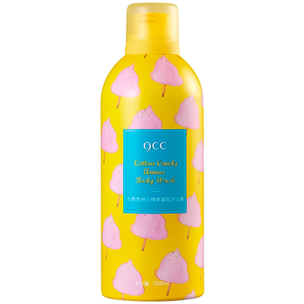 9CC Гель-пена для душа c аминокислотами и ароматом сахарной ваты - Cotton candy body wash, 350мл, шт