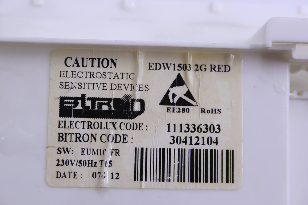 Модуль индикации посудомоечной машины AEG, Electrolux, Zanussi 111336303