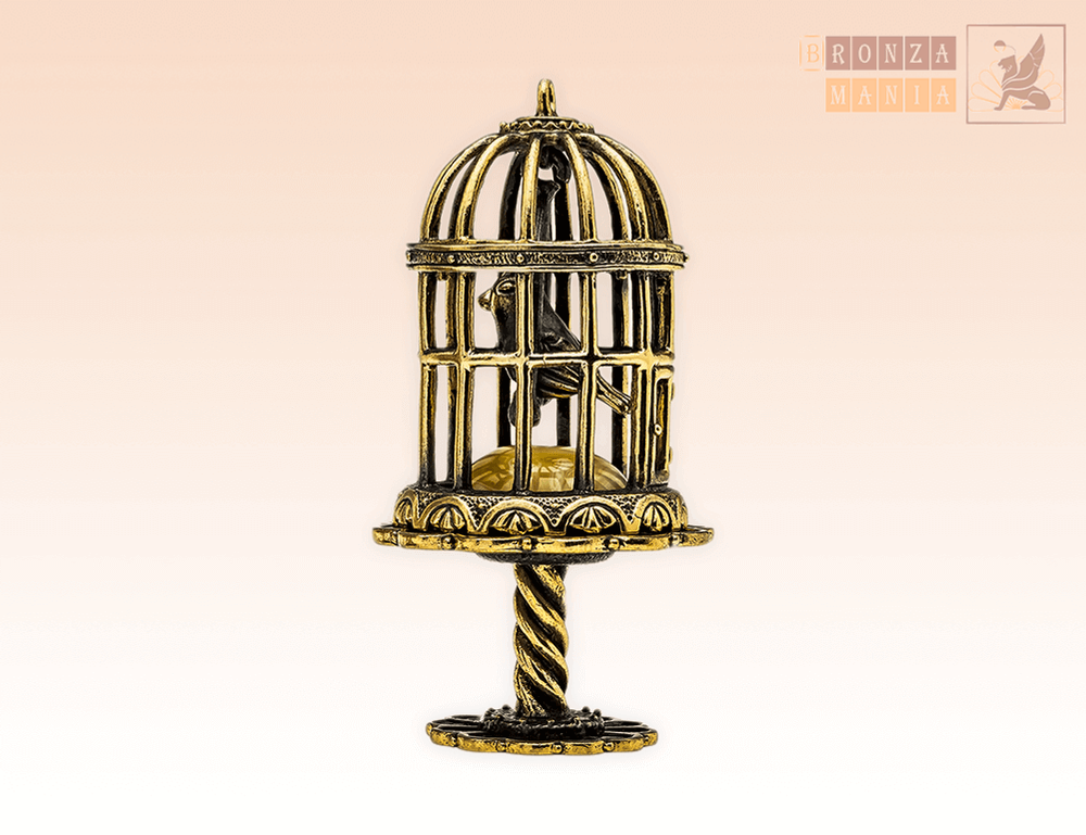 фигурка Птичка в клетке