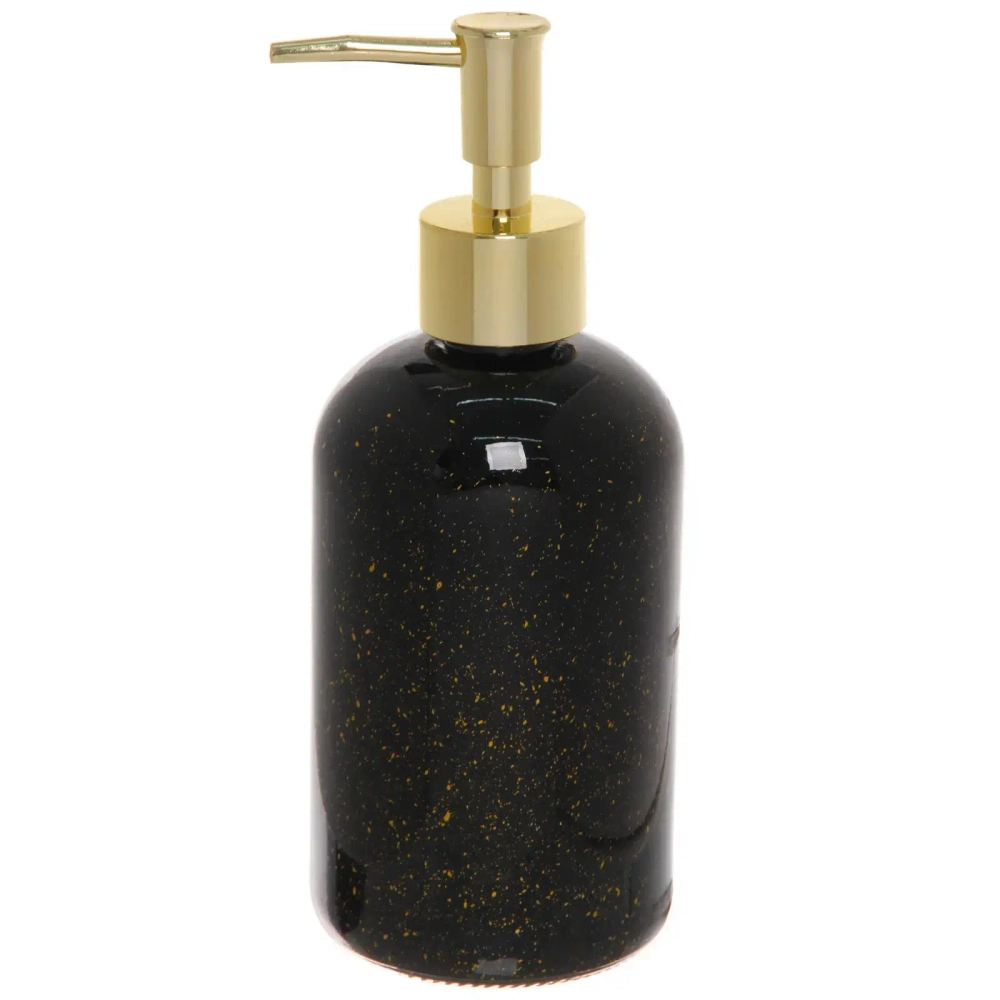 Дозатор для жидкого мыла 380 мл. черный F150-4