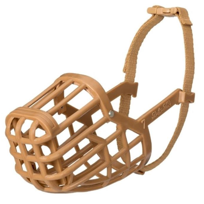 Coa намордник для собак "baskerville anti scavenge", size 1, пластик, 4х18см