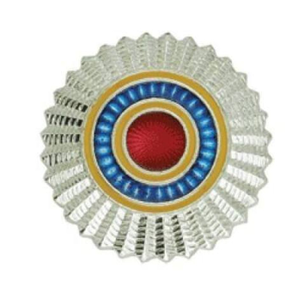 Кокарда Общегражданская серебр.