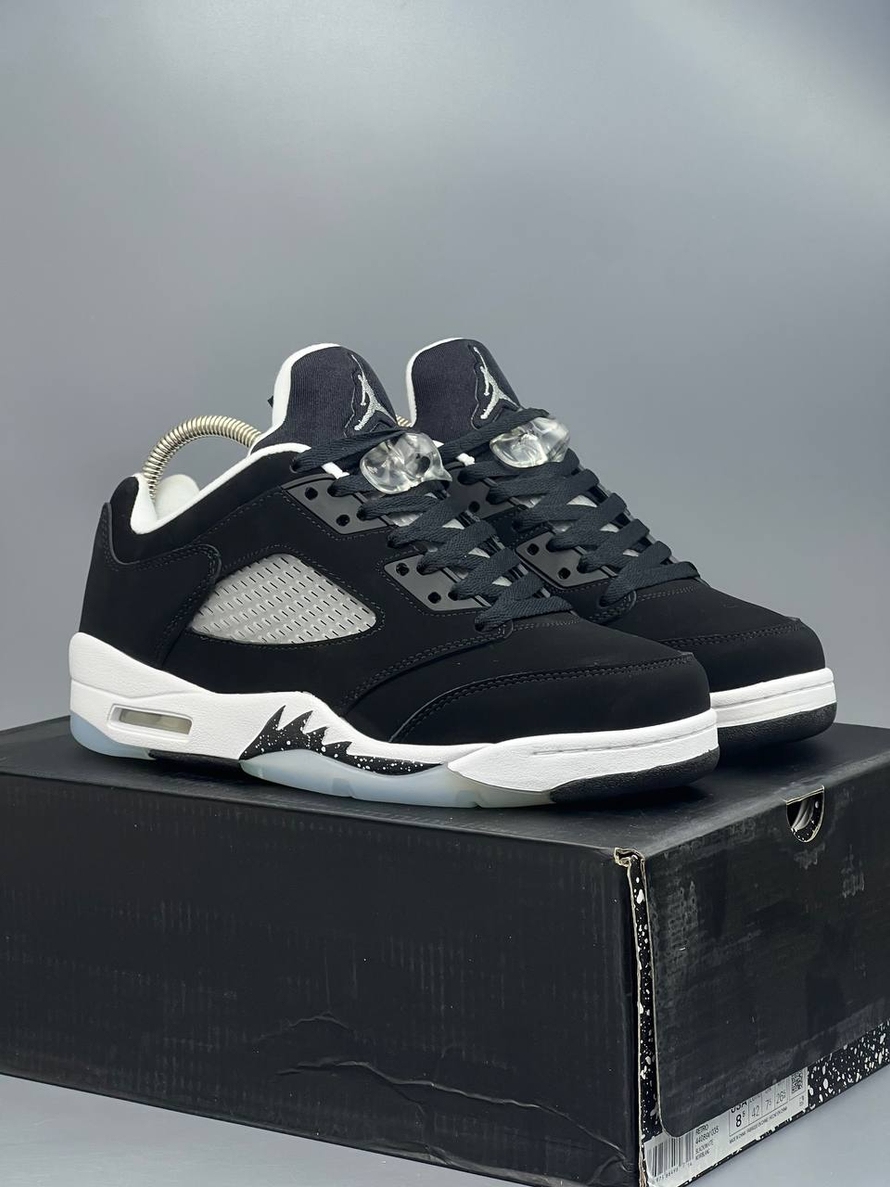 Кроссовки Jordan 5 Low #308 (черн.)