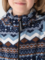 Комбинезон флисовый с карманами и съемным капюшоном "Лапландия"