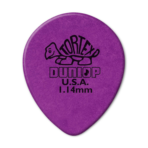 Dunlop 413R114 Tortex Teardrop 72Pack