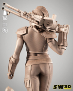 Фигурка Джина Карано Кара Дюн Мандалорец Gina Carano Cara Dune The Mandalorian