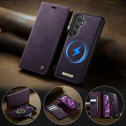 Чехол-кошелек CaseMe 2 in 1 MagSafe Samsung Galaxy S24+