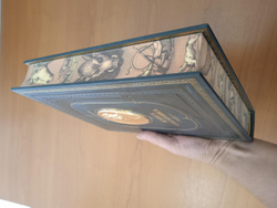 Сабанеев Л.П. "Книга охотника" Книга подарочная в кожаном переплете с бронзовым барельефом