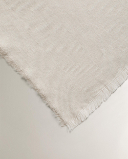 Zara Home плед из полиэстера, экрю, 180x240 см