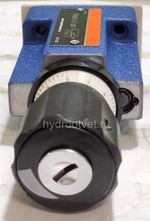 2FRM6B36-3X/6QMV - Регулятор расхода Ду 6 для монтажа на плиту, номинальный расход 6 л/мин, B = без доп. канала (стандарт), обратный клапан - M = нет