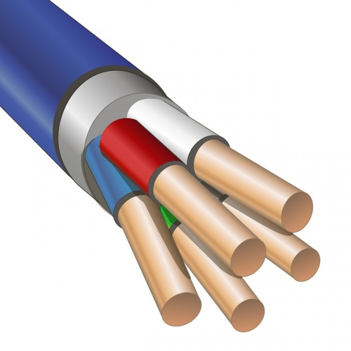 Кабель силовой ВВГнг(А)-LS 5х2,5 медный круглый ГОСТ 31996-2012 [упак. 100м] Русский Свет ЭК000093580