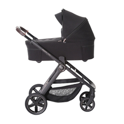 Детская коляска 3 в 1 Espiro Only 2025 и автокресло Pi Graphite 410 stylish black / Графитовый (Graphite 117)