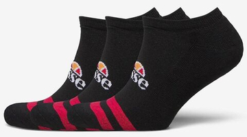 Теннисные носки Ellesse Melna Trainer Liner Sock 3P - черный