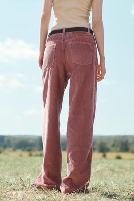 ZARA ВЕЛЬВЕТОВЫЕ БРЮКИ, ЦВЕТ РОЗОВОГО ДЕРЕВА