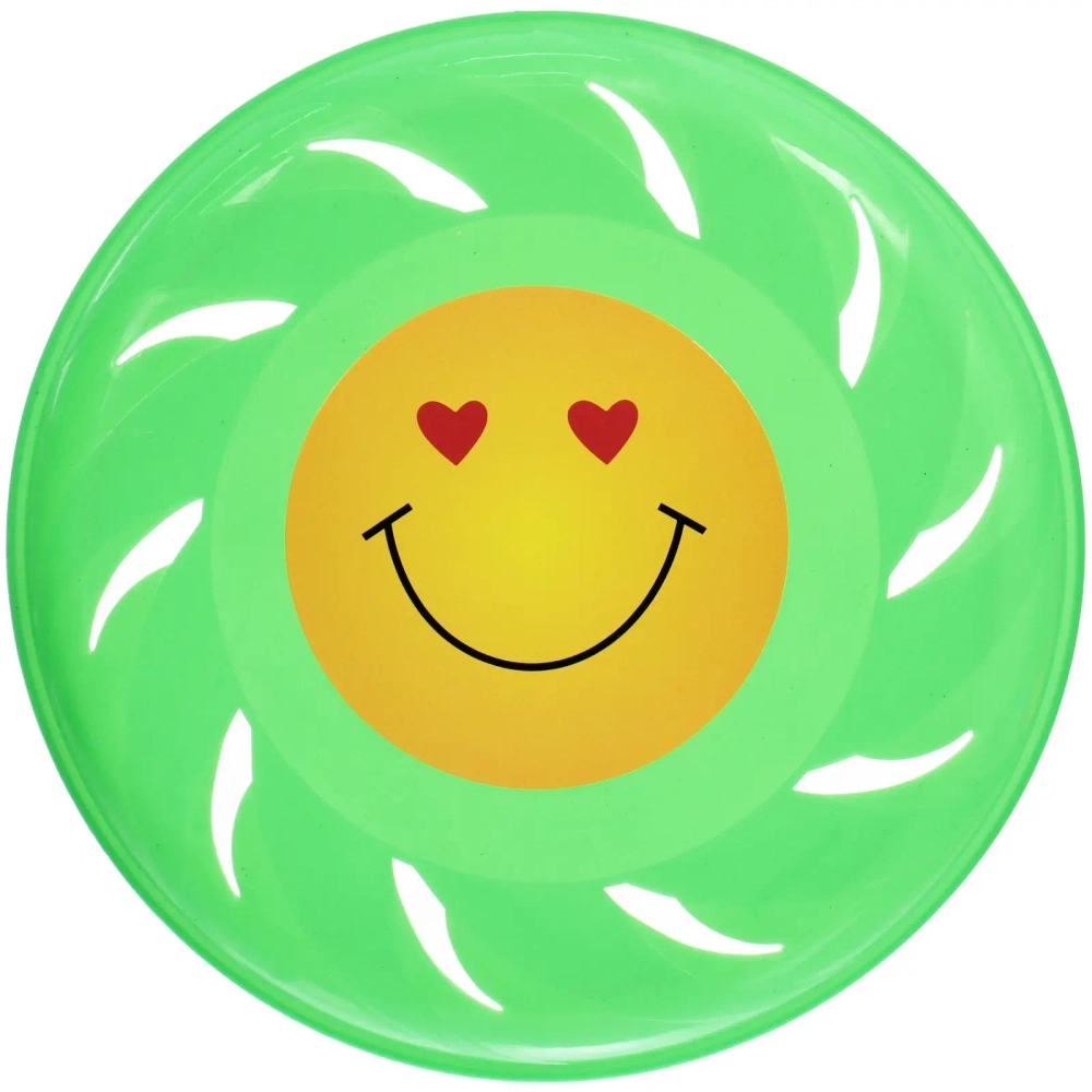 Летающая тарелка «Улыбнись!» 21,5 см, микс