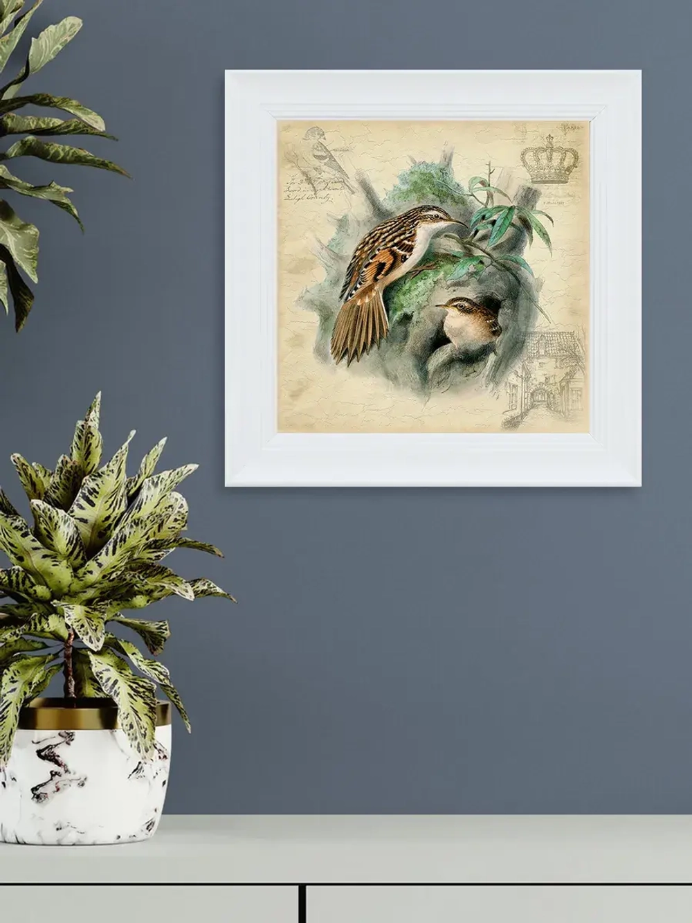 Картина на стену интерьерная на холсте 25*25 см