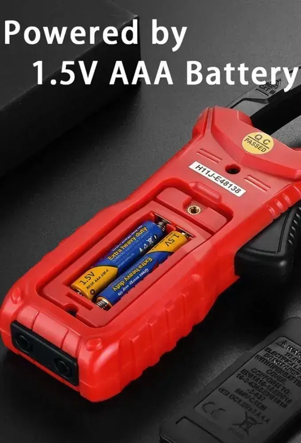 Мультиметр HT206D Habotest клещи постоянного и переменного тока 0,01 - 600А емкость частота подветка