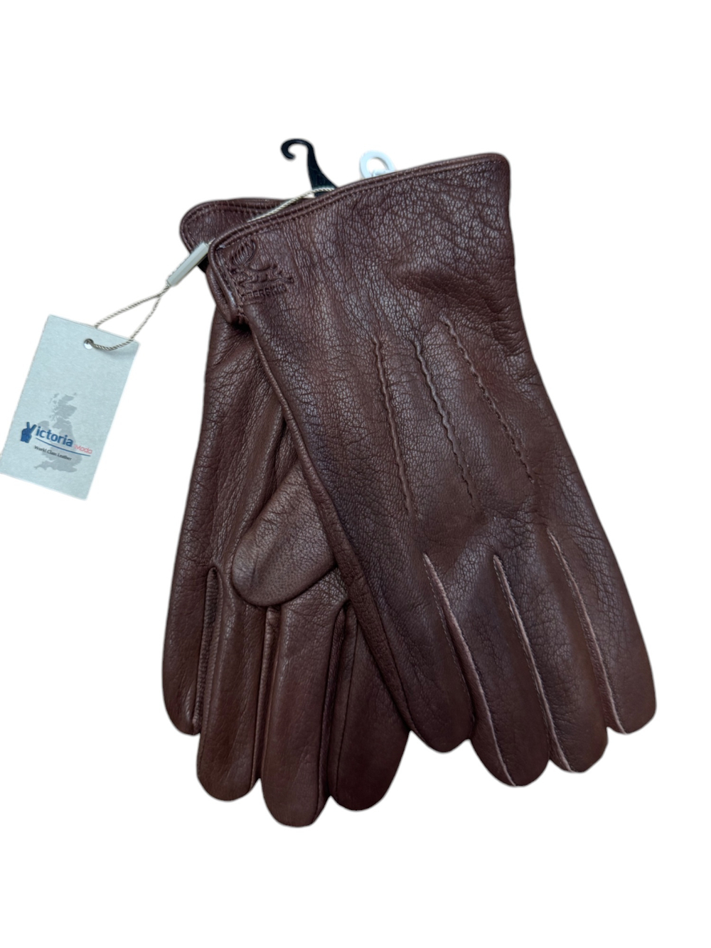 Перчатки. Мужские. Материал верха: Кожа оленя. Подклад: Трикотаж-шерсть.5 шт в упаковке.