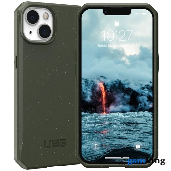UAG Outback Bio Series Case for Apple iPhone 13 | 14 Olive (Зелёный) 113175117272
