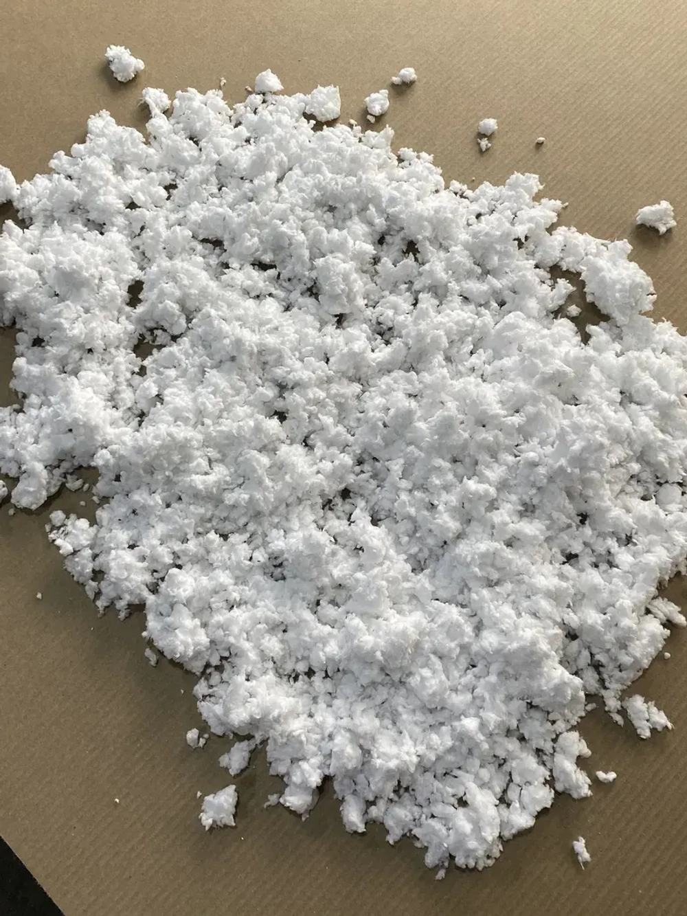 Керамическое волокно огнеупорное измельчённое