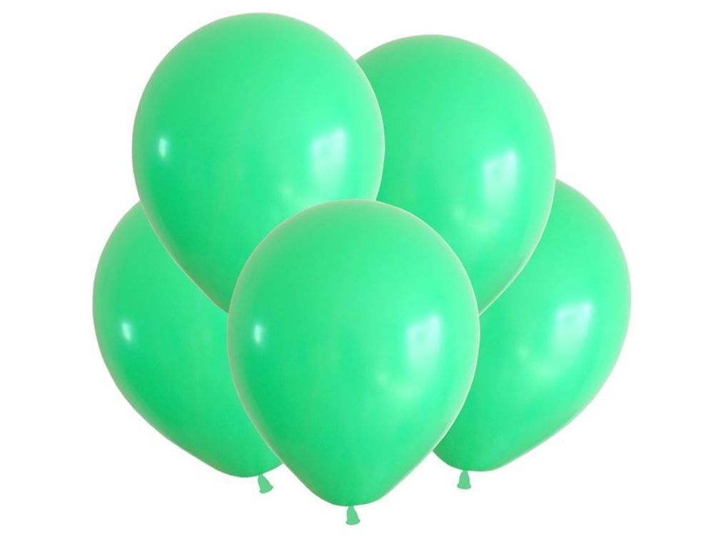 Шар 5&quot; Светло-зеленый  пастель/ Light green шаринг