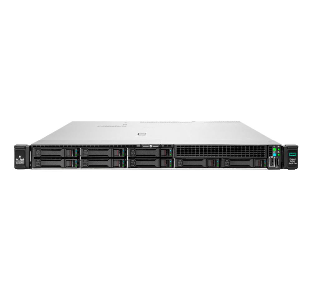 Стоечный сервер - HP Enterprise ProLiant DL365  Gen10 Plus, 1U, 8x 2.5“, 1x EPYC[7313] 16 Cores, 32Gb, P39367-B21