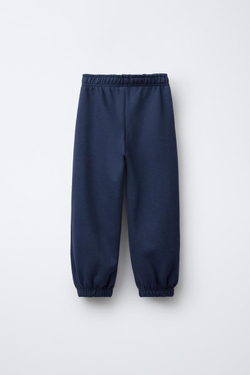 ZARA КОМПЛЕКТ ИЗ ТОЛСТОВКИ И БРЮК, СИНИЙ