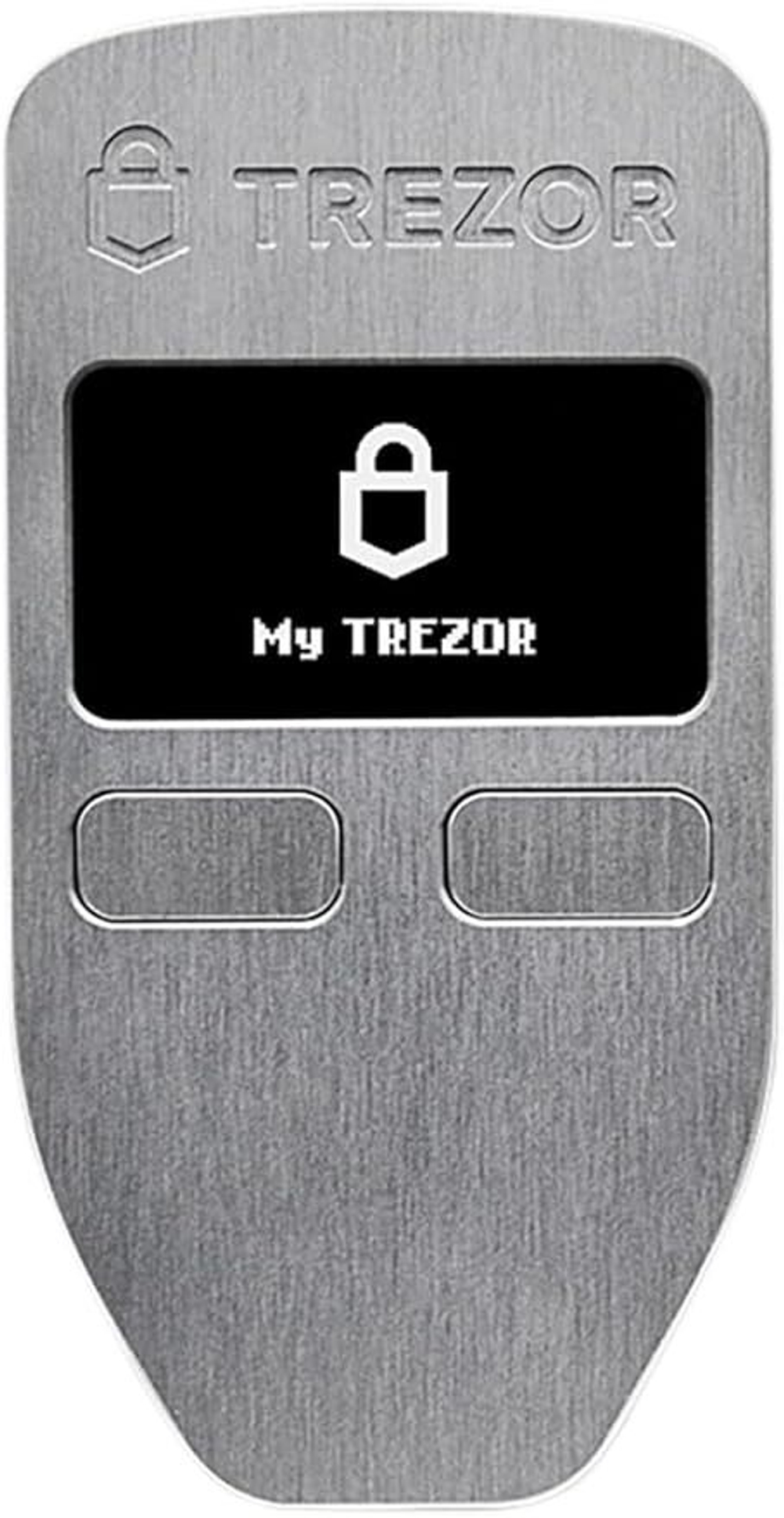 Trezor Model One — Limited Aluminum Edition Оригинальный аппаратный криптокошелек. Безопасность Bitcoin, хранение и управление тысячами монет и токенов. Быстрая и простая настройка (металлик)