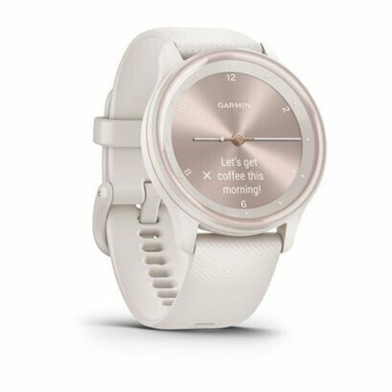 Смарт-часы Garmin Vívomove Sport Ivory Case and Silicone Band with Peach Gold Accents 010-02566-01