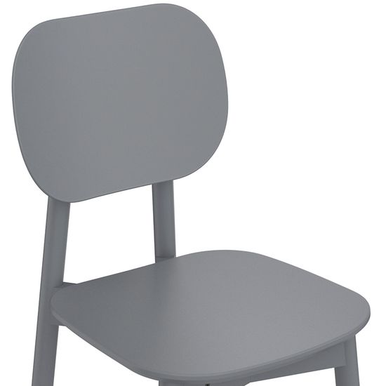 Стул saga, темно-серый