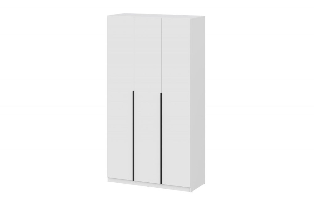 Шкаф распашной (5 полок + штанга) ШК 5 (1200), Белый