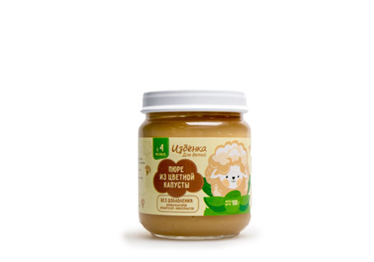 Пюре из цветной капусты Избенка,100г