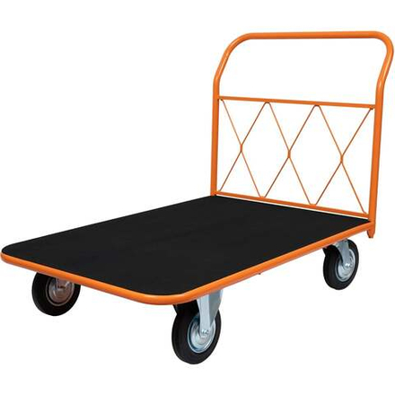 Тележка платформенная с резиновым покрытием 800х1200 D200мм Gigant ТПР-004