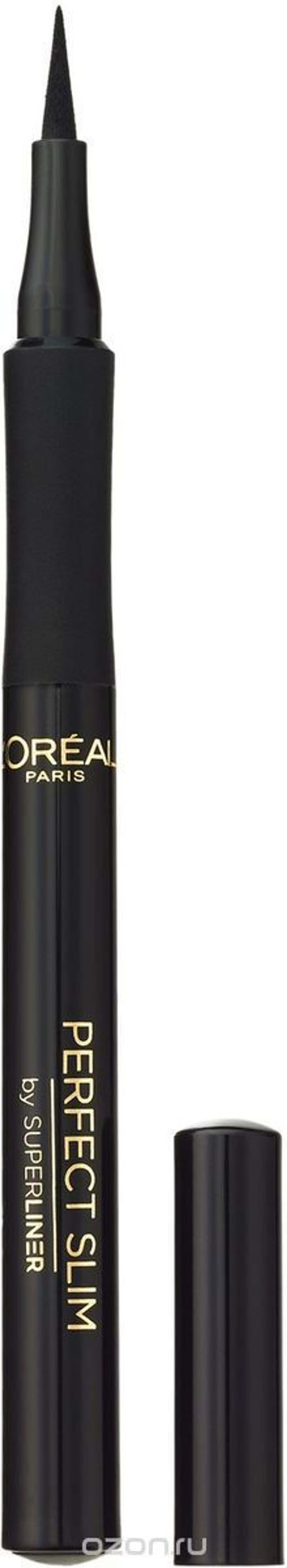 L'Oreal Paris Подводка для глаз Super Liner Perfect Slim, насыщенная, Черный, 6 г