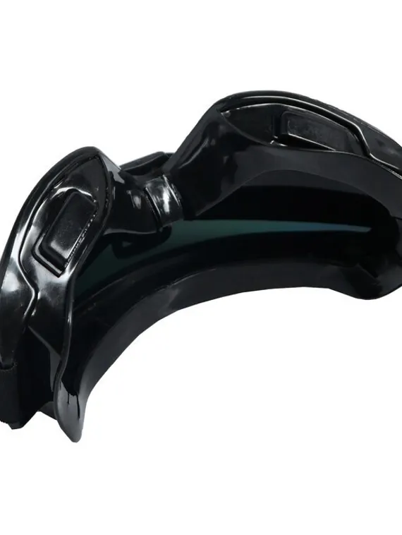 Очки-маска для езды на мототехнике, стекло хамелеон, черные