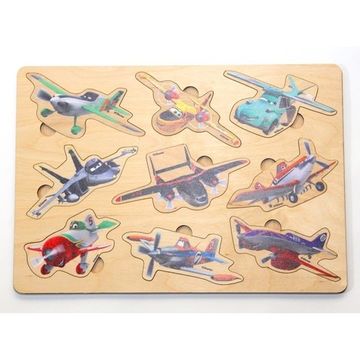 Пазл деревянный "Самолеты" (30х21см) Дисней