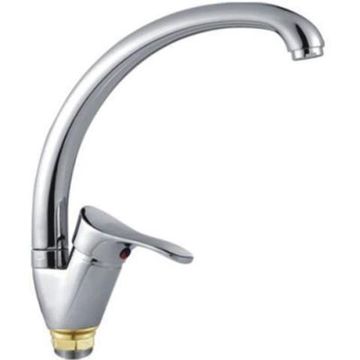 Смеситель кухня CRON 4114-2 высокий излив