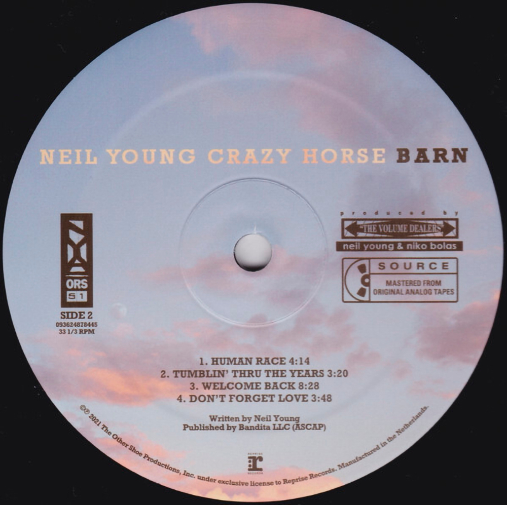 Neil Young, Crazy Horse / Barn (Limited Edition)(LP)